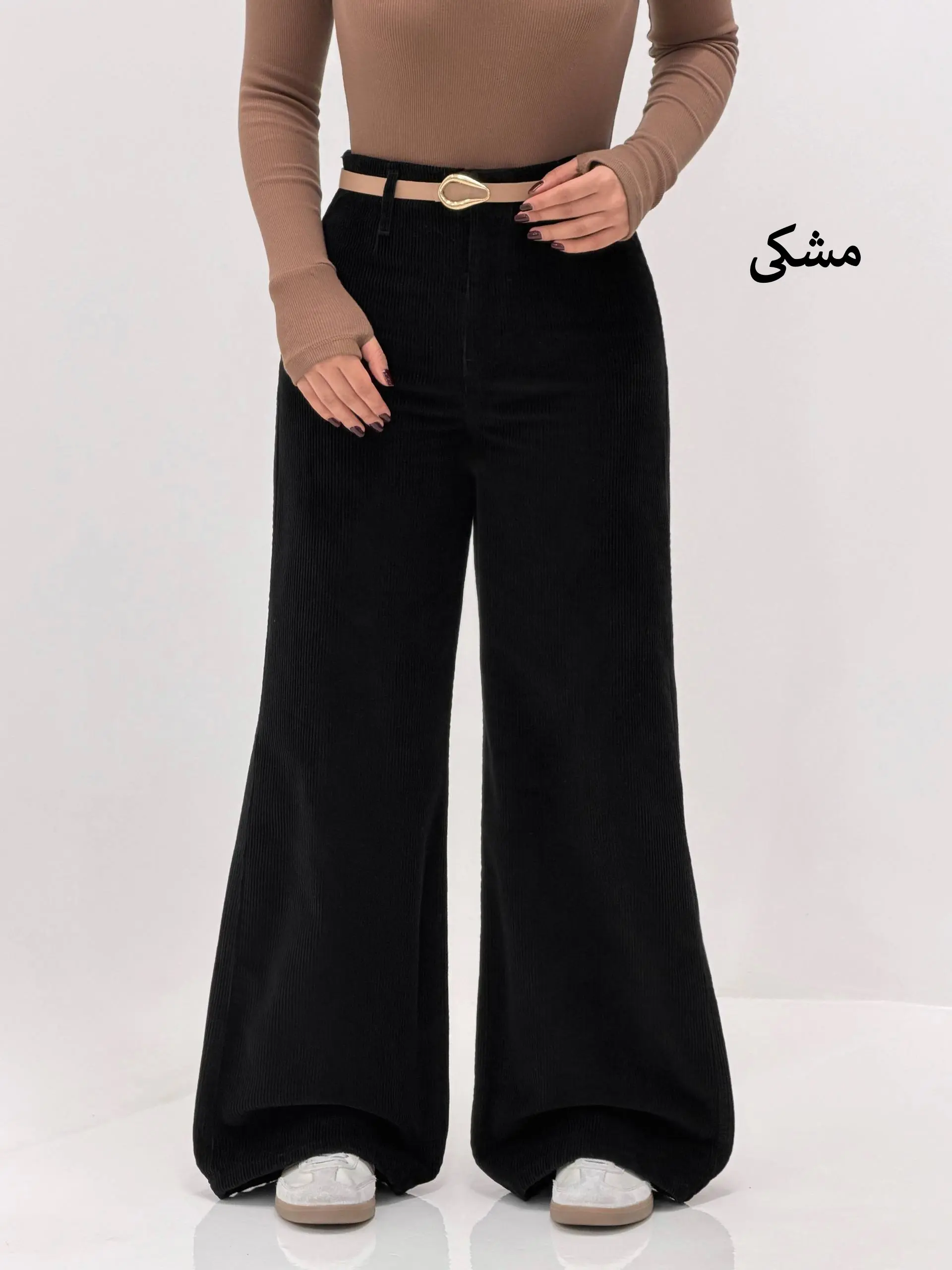 3952-شلوار کبریتی واید لگ